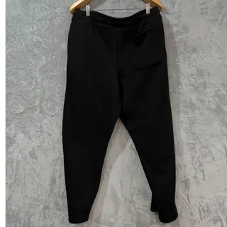 Photo of Copied - Y2K Graphic Sweatpants Joggers Gothic Lettering Streetwear Men’s Large NEW Black