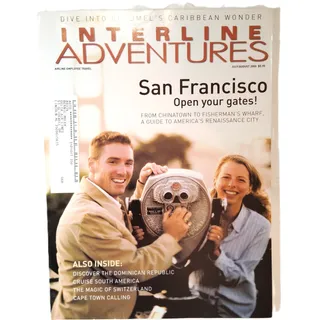 Photo of Interline Adventures Mag Jul/Aug 2000, San Francisco, South America, Cape Town