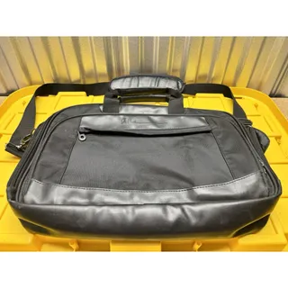 Photo of AIG Black Nylon Laptop Briefcase 15 in Universal Compatible w/ Shoulder Strap