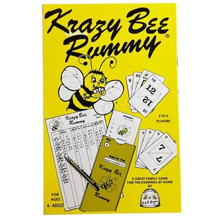 Photo of 1983 Krazy Bee Rummy B&B Games Vintage Card Game Sealed Cards Rare Complete Set!