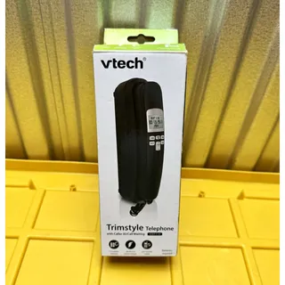 Photo of VTech CD1113 Trimstyle Corded Trimline Phone, Caller ID/Call Waiting, Black