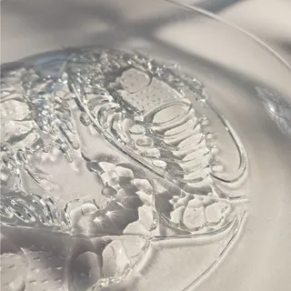 Photo of Vintage Pasari 9" Pressed Glass Plate | 1970s Shrimp Lobster Crawfish | Mulitple