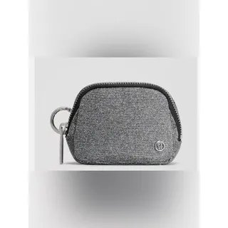 Photo of Lululemon Nano Everywhere Belt Bag Silver Glitter NWT