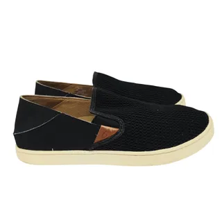 Photo of OluKai Pehuea Women's Slip On Breathable Shoes Black 9.5