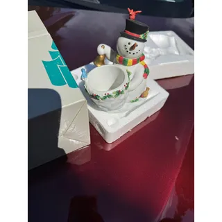 Photo of PartyLite Snowbell Votive Holder snowman