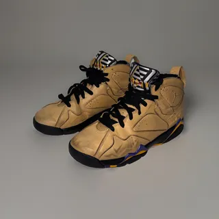 Photo of Nike Air Jordan 7 Retro SE Afrobeats Tan Youth Size 6Y DZ4730-200 Sneaker