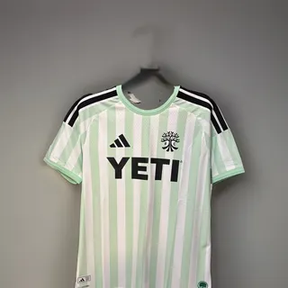 Photo of adidas Austin FC 2026-27 Away Authentic Player Jersey White Green JL8507 Men L