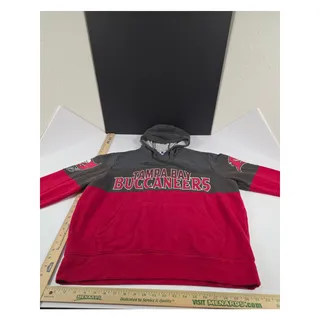 Photo of Starter Tampa Bay Buccaneers Captain Hoodie Men's XL Red Gray NFL Pullover