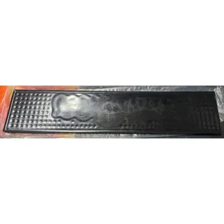 Photo of Coors Light Rubber Bar Spill Mat Beer Logo Barware Black New Open Box
