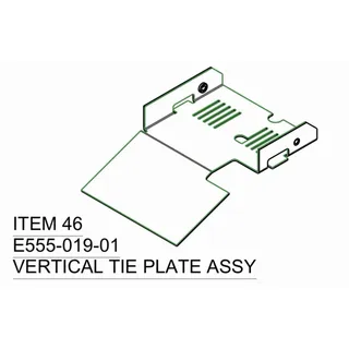 Photo of Better Pack 555e E555-019-01 Vertical Tie Plate