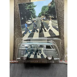 Photo of Hot Wheels Premium The Beatles Abbey Road Volkswagen T1 Panel Bus Real Riders