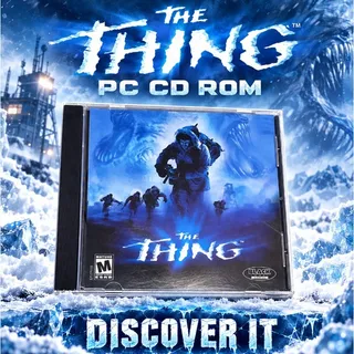 Photo of The Thing PC Game 2002 Black Label Windows CD ROM Horror Game No Manual Pre Owned