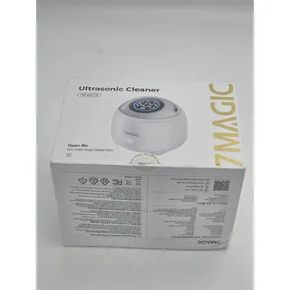 Photo of 7MAGIC Ultrasonic Retainer Cleaner 48kHz UV Light 200ml Rechargeable New