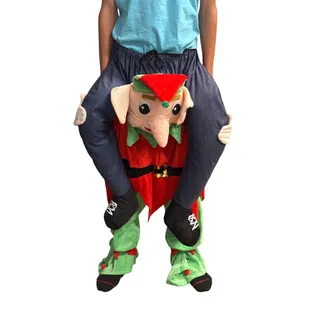Photo of Elf Piggy Back Costume One Size Never Been Worn 