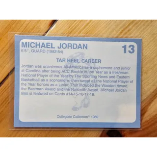 Photo of Michael Jordan 1989 Collegiate Collection #13 - Carolina's Finest - Fresh Pull