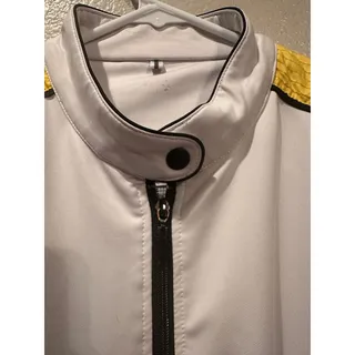 Photo of Motocross Style/Racer Jacket lightweight unique black yellow white yoga women’s M