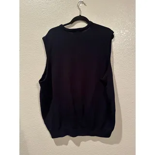 Photo of Mafoose Navy Sweater Vest Sz 2XL