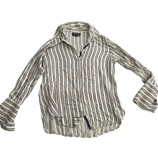 Photo of Something Navy (nordstrom) striped button-down shirt