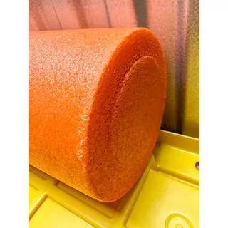 Photo of Fitness Gear 18in Foam Roller Orange Exercise Muscle Massage Used