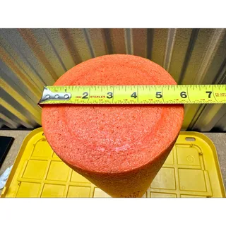 Photo of Fitness Gear 18in Foam Roller Orange Exercise Muscle Massage Used