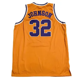 Photo of Vintage Mitchell & Ness Magic Johnson #32 Lakers Jersey – Size 56