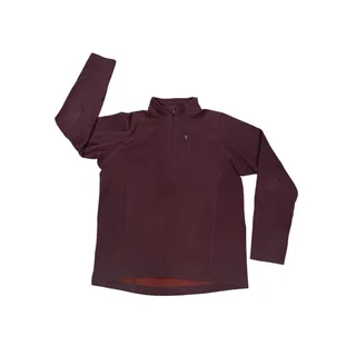 Photo of Mountain Hardwear 1/4 Zip Pullover Sweatshirt Men's Size Large Burgundy Outdoor