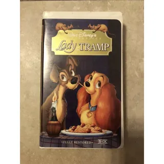Photo of Disney Lady & the Tramp VHS- New, Unopened, Rare