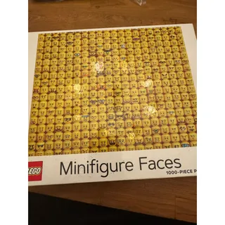 Photo of LEGO Minifigure Faces 1000 Piece Jigsaw Puzzle (Complete)
