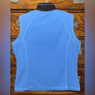 Photo of Lands' End Bright Blue Fleece Vest 23” P2P