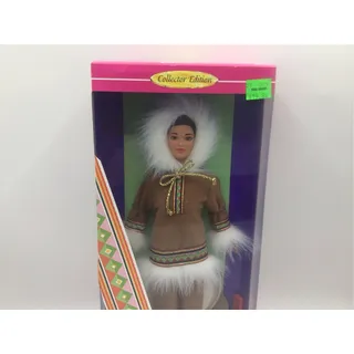 Photo of Vintage 1996 Arctic Barbie Doll Dolls of the World Mattel 16495 Collector NIB