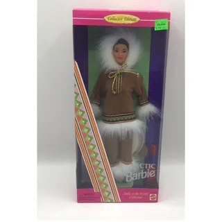 Photo of Vintage 1996 Arctic Barbie Doll Dolls of the World Mattel 16495 Collector NIB