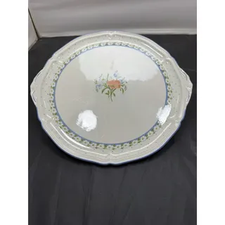 Photo of Villeroy & Boch Romantica Handled Cake Plate Round Platter Vintage Luxembourg