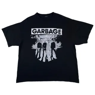 Photo of Vintage Garbage Bleed Like Me World Tour 2005 Shirt Mens XL Fit Black Band Tee