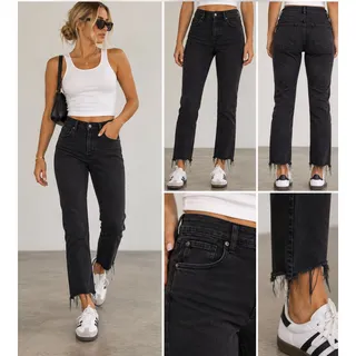 Photo of AGOLDE Roxanne Super High Rise Skinny Jeans Women's 27 Black Wash Grunge Emo