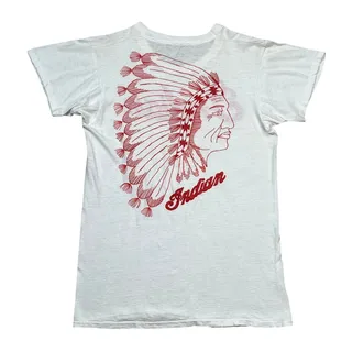 Photo of Vintage Indian Motorcycles Hand Drawn Custom Tee