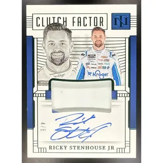 Photo of 2022 Panini National Treasures Ricky Stenhouse Jr. Premium Patches Green /5