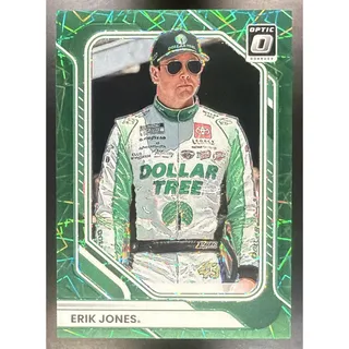 Photo of 2026 Panini Donruss NASCAR Racing Erik Jones #93 Optic Green Velocity 54/99
