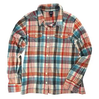 Photo of Patagonia |100% Organic Cotton Plaid Flannel | Size 8