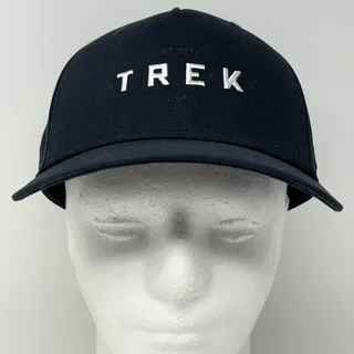 Photo of Trek Bikes Hat Baseball Cap Black Snapback Cycling Bicycle Sportiqe Est 1976 USA