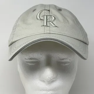 Photo of Colorado Rockies New Era Dad Hat Cap Gray Strapback MLB Baseball Adjustable Logo