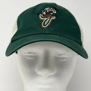 Photo of Greensboro Grasshoppers Hat Baseball Cap 47 Brand MiLB Green Mesh Trucker S-M