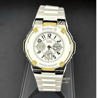 Photo of Casio Baby-G BGA110-7B Analog Digital White Women’s Watch Discontinued