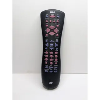 Photo of RCA CRK76DD1 244157 DVD Player TV Remote Control OEM Black IR Signal Tested