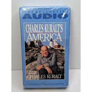 Photo of Charles Kuralt's America Audiobook 4 Cassette Tapes 1995 Abridged New Sealed