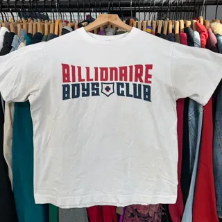 Photo of Vintage Early 00s Billionaire Boys Club Made In Japan Tee White, Super Rare