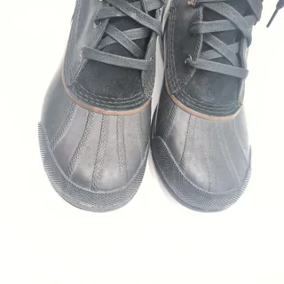 Photo of Sorel Ankeny Full Grain Leather Rubber Waterproof Duck Boots Men's 9
