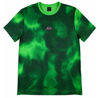 Photo of Oakley Shadow T Shirt Mens S Laser Green Tie Dye Pink Center Logo Software