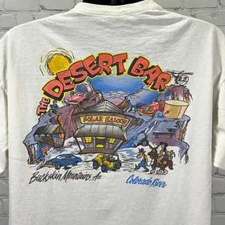 Photo of Desert Bar Nellie E Saloon T Shirt XL X-Large Arizona Colorado River Pocket Tee