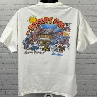 Photo of Desert Bar Nellie E Saloon T Shirt XL X-Large Arizona Colorado River Pocket Tee