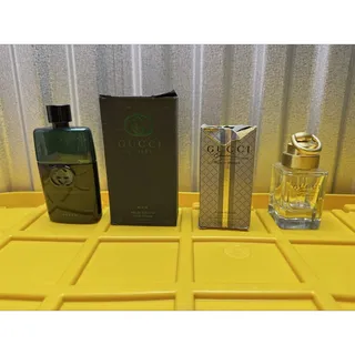 Photo of Gucci Guilty Black & Made to Measure EMPTY Perfume Bottles 90ml 50ml w Boxes